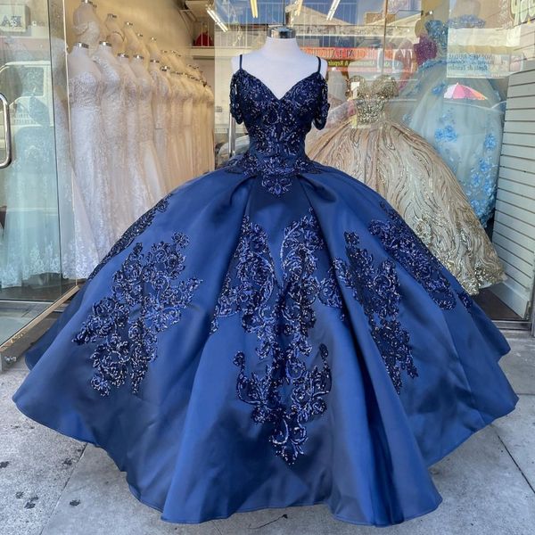 dark navy spaghetti strap princess ball gown quinceanera dresses sequins applique birthday party vestidos de 15 anos lace-up, Blue;red
dark navy spaghetti strap princess ball gown quinceanera dresses sequins applique birthday party vestidos de 15 anos lace-up, Blue;red