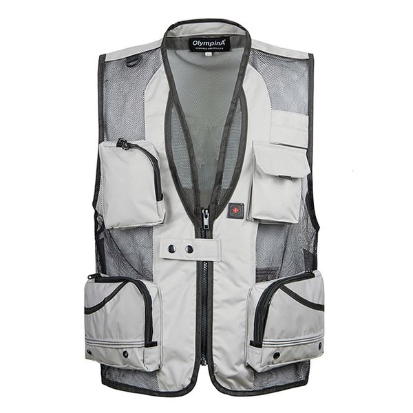 men's vests summer thin mesh vest for men xl-5xl casual pographer work outerwear varsity multi pocket waistcoat male sleeveless jacket, Black;white
men's vests summer thin mesh vest for men xl-5xl casual pographer work outerwear varsity multi pocket waistcoat male sleeveless jacket, Black;white