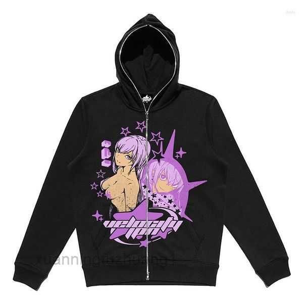 hoodies zip up anime graphics woman goth sport coat gothic long sleeve oversized jacket hfl6, Black
hoodies zip up anime graphics woman goth sport coat gothic long sleeve oversized jacket hfl6, Black