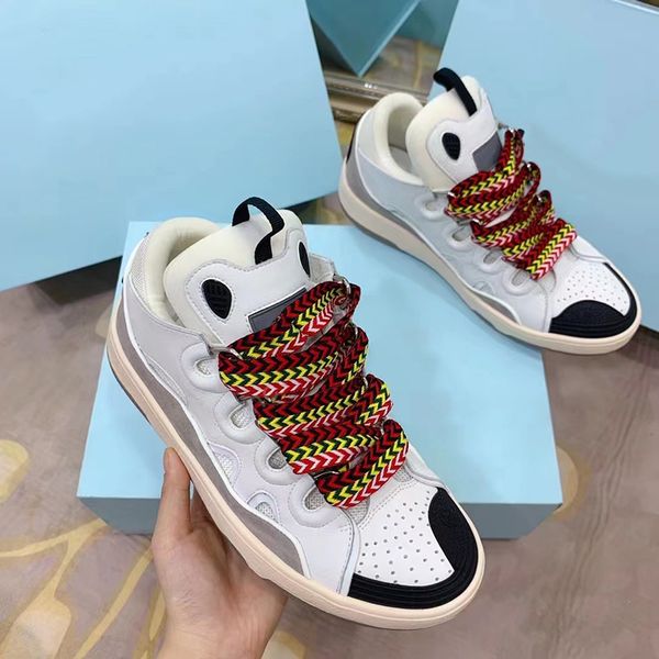luxury curb leather sneakers lanvinss designer dress shoes for men women plastics extraordinary rubber platform mens trainers thick bottom c, Black
luxury curb leather sneakers lanvinss designer dress shoes for men women plastics extraordinary rubber platform mens trainers thick bottom c, Black