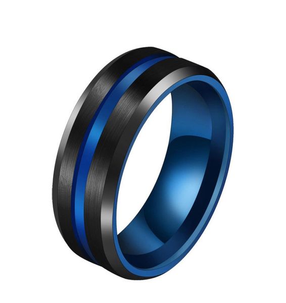 8mm groove rings titanium stainless steel designer -drawn ring for women men wedding bands rainbow rings male jewelry9043455, Silver
8mm groove rings titanium stainless steel designer -drawn ring for women men wedding bands rainbow rings male jewelry9043455, Silver