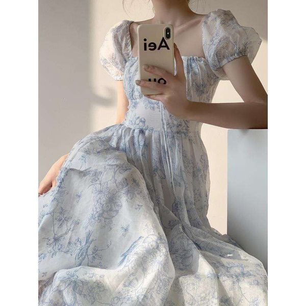 isaman french print dress for women summer chic high end square collar off shoulder floral, Black;gray
isaman french print dress for women summer chic high end square collar off shoulder floral, Black;gray