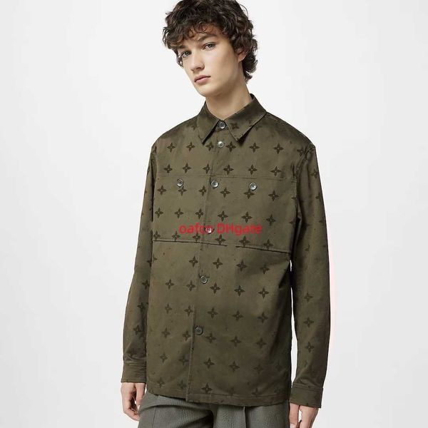 23 fw designer men's casual shirt designer business t-shirt autumn/winter new cotton jacket long sleeve shirt flocking embossed pattern, White;black
23 fw designer men's casual shirt designer business t-shirt autumn/winter new cotton jacket long sleeve shirt flocking embossed pattern, White;black