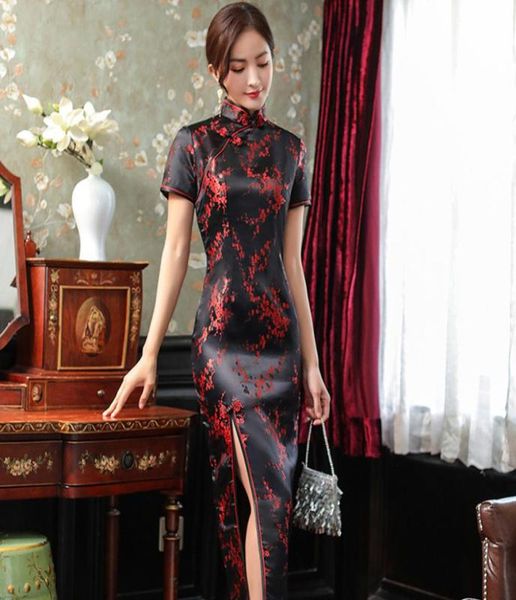 casual dresses summer women cheongsam elegant vintage mandarin collar chinese dress long satin flower qipao split vestidso 223029280, Black;gray
casual dresses summer women cheongsam elegant vintage mandarin collar chinese dress long satin flower qipao split vestidso 223029280, Black;gray