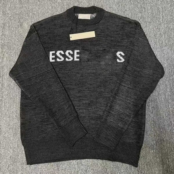 men's sweater ess knit sweaters designer long sleeved t shirt men women loose sweatshirt round neck hoodie casual pullover coat luxury, White;black
men's sweater ess knit sweaters designer long sleeved t shirt men women loose sweatshirt round neck hoodie casual pullover coat luxury, White;black
