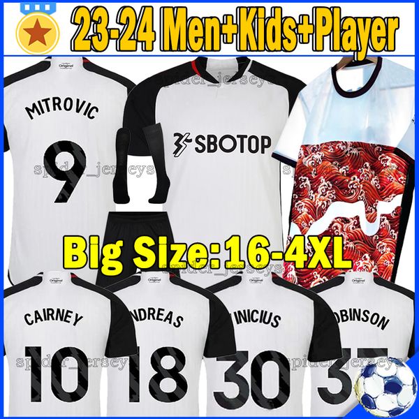 23 24 kebano mitrovic soccer jerseys 2023 2024 wilson cairney muniz j. palhinha robinson home away football shirts the cottagers men uniform, Black;yellow
23 24 kebano mitrovic soccer jerseys 2023 2024 wilson cairney muniz j. palhinha robinson home away football shirts the cottagers men uniform, Black;yellow