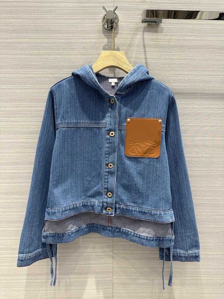 women's spring and summer hooded cardigan cowboy coat, denim fabric is very wide style, loose short casual fashion., Black;brown
women's spring and summer hooded cardigan cowboy coat, denim fabric is very wide style, loose short casual fashion., Black;brown