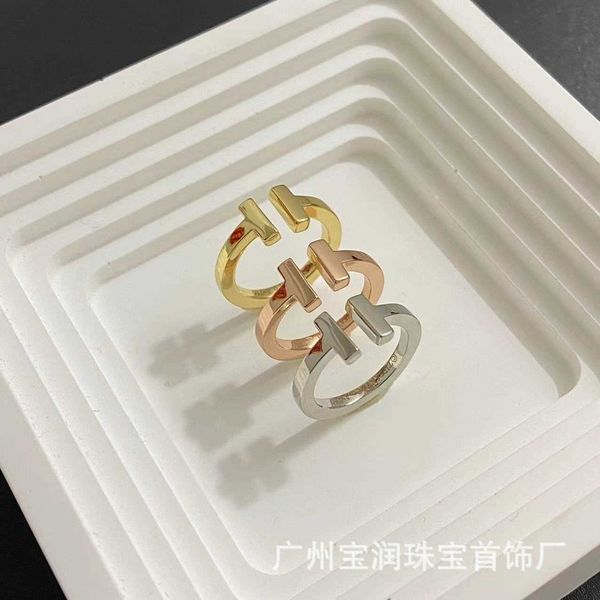 designer new tiffay double ts925 sterling silver open adjustable smooth face ring 18k rose gold trend personalized fashion
designer new tiffay double ts925 sterling silver open adjustable smooth face ring 18k rose gold trend personalized fashion