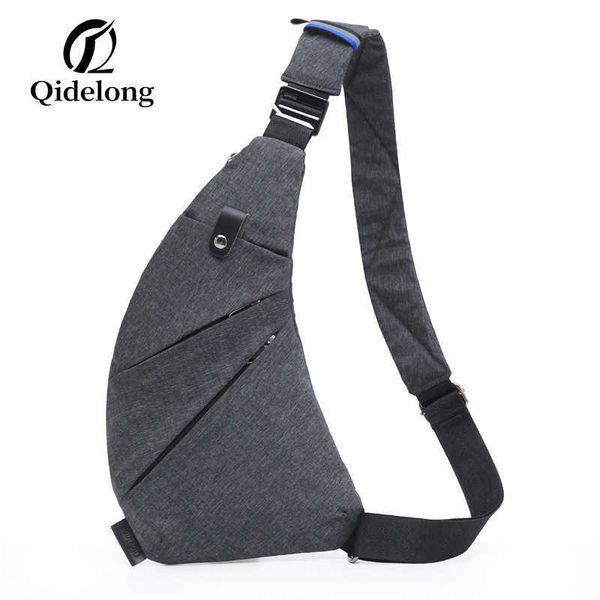 men's multifunctional shoulder bag messenger digital gun bag leisure chest bag