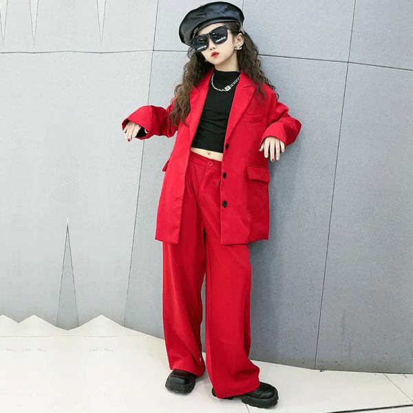 suits girls red blazer suits clothing sets spring autumn kids jacketspants fashion loose formal teenager casual outfits 5-14years old 23 dst, Black
suits girls red blazer suits clothing sets spring autumn kids jacketspants fashion loose formal teenager casual outfits 5-14years old 23 dst, Black