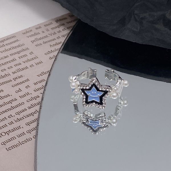 shiny star pearl rings for women hiphop zircon cross open ring punk couple rings party jewelry, Golden;silver
shiny star pearl rings for women hiphop zircon cross open ring punk couple rings party jewelry, Golden;silver
