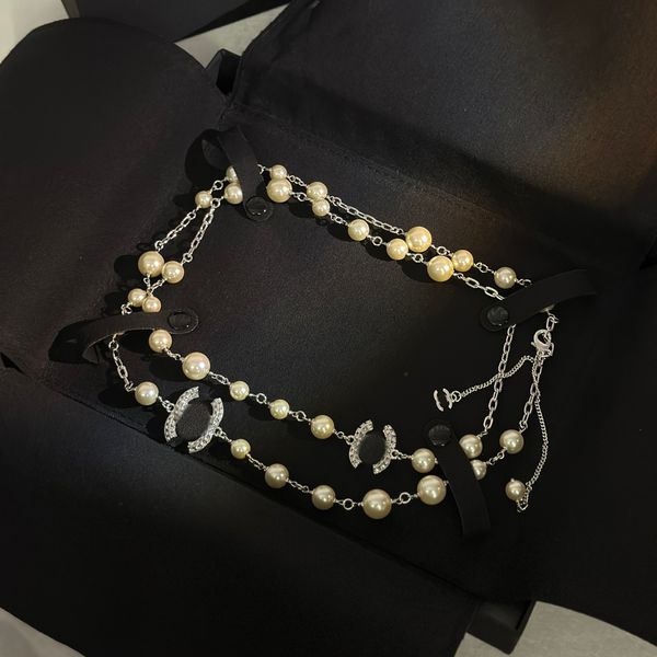 women's sweater chain pendant necklaces ccity brand jewelry designer luxury c logo autumn and winter choker pearl long-chain 2223, Silver
women's sweater chain pendant necklaces ccity brand jewelry designer luxury c logo autumn and winter choker pearl long-chain 2223, Silver