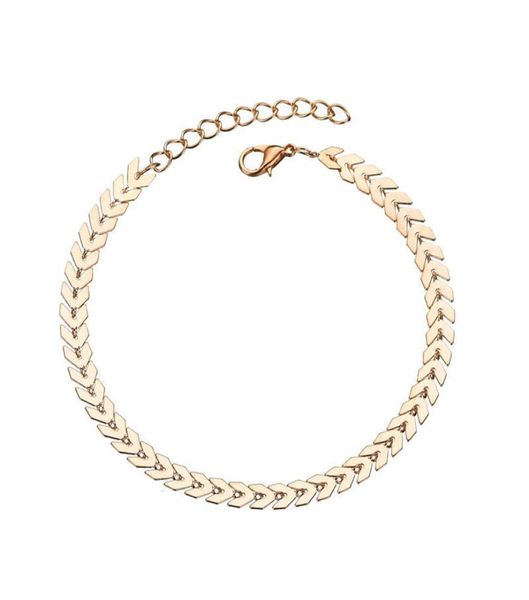 european and american jewelry double fishbone anklets women039s summer beach foot ring whole5554923, Red;blue
european and american jewelry double fishbone anklets women039s summer beach foot ring whole5554923, Red;blue