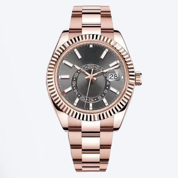 designer watches mens watch mechanical 41mm stainless steel waterproof luminous gold montre homme watch fashion watches skydweller 8215 move, Slivery;brown
designer watches mens watch mechanical 41mm stainless steel waterproof luminous gold montre homme watch fashion watches skydweller 8215 move, Slivery;brown