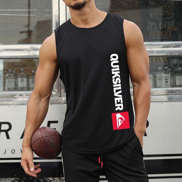 men' tank men gym singlet muscle stringer underwear fitness sports sleeveless shirt brand print workout vest male clothing 230721, White;black
men' tank men gym singlet muscle stringer underwear fitness sports sleeveless shirt brand print workout vest male clothing 230721, White;black