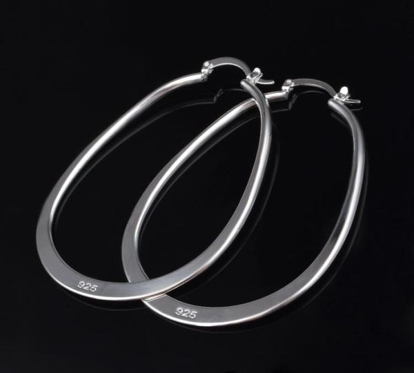 925 sterling silver plated large hoop earrings fashion jewelry for women 9496617, Golden;silver
925 sterling silver plated large hoop earrings fashion jewelry for women 9496617, Golden;silver