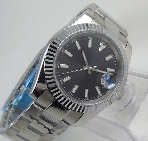2023 new automatic mens watch miyota 8215 movement fluted bezel middle polished bracelet sapphire crysta, Slivery;golden
2023 new automatic mens watch miyota 8215 movement fluted bezel middle polished bracelet sapphire crysta, Slivery;golden