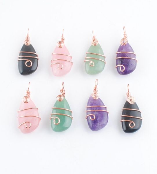 wholesale natural stone copper wrap pendant irregular geometric bead amethyst crystal opal rose gold color dangle charms jewelry dbn43741343, Silver
wholesale natural stone copper wrap pendant irregular geometric bead amethyst crystal opal rose gold color dangle charms jewelry dbn43741343, Silver