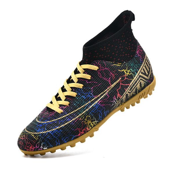 athletic outdoor professional men's football boots football training shoes men kids soccer shoes outdoor turf cleats futsal sneakers 23, Black
athletic outdoor professional men's football boots football training shoes men kids soccer shoes outdoor turf cleats futsal sneakers 23, Black
