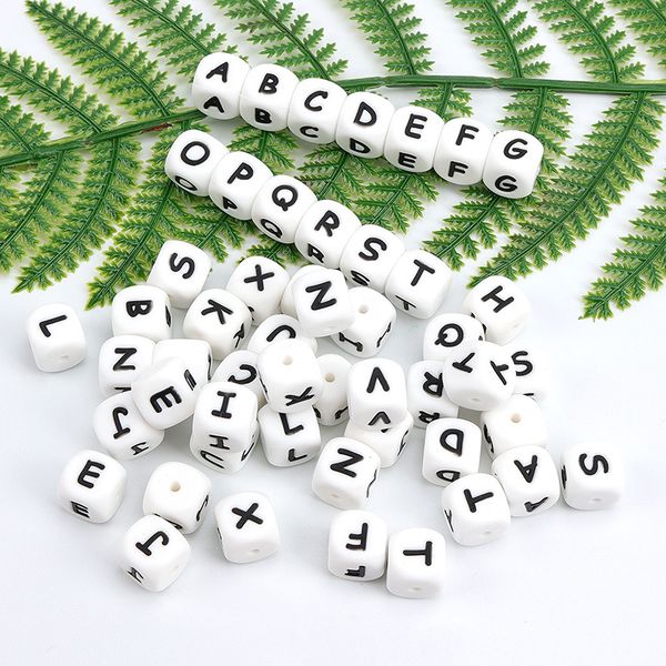 10pcs 12mm baby silicone letters beads pacifier letters alphabet beads bpa baby chew teething teethers nursing shower gifts
10pcs 12mm baby silicone letters beads pacifier letters alphabet beads bpa baby chew teething teethers nursing shower gifts