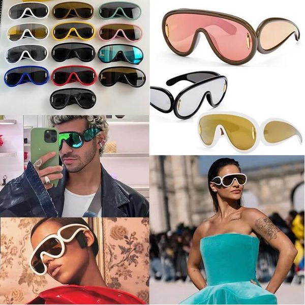 sunglasses designer luxury 23ss season acetate wave mask for womens designers large wide legs fashion mens personalized shades beach 100% pr, White;black
sunglasses designer luxury 23ss season acetate wave mask for womens designers large wide legs fashion mens personalized shades beach 100% pr, White;black