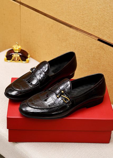2023 men's dress shoes genuine leather business casual loafers brand flats male formal office breathable oxfords size 38-45, Black
2023 men's dress shoes genuine leather business casual loafers brand flats male formal office breathable oxfords size 38-45, Black
