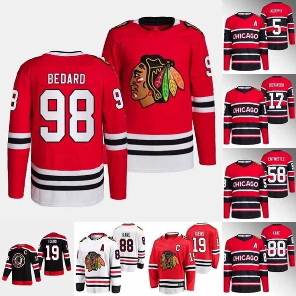 98 connor bedard reverse retro hockey 71 taylor hall 19 jonathan toews 90 tyler johnson nick foligno patrick kane seth jones bobby hull clar, Black;red
98 connor bedard reverse retro hockey 71 taylor hall 19 jonathan toews 90 tyler johnson nick foligno patrick kane seth jones bobby hull clar, Black;red