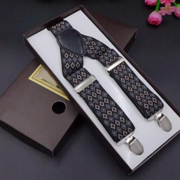 2017 novelty printed suspenders men three clips-on braces vintage mens suspender for trousers husband male suspensorio for skirt250m, Black;white
2017 novelty printed suspenders men three clips-on braces vintage mens suspender for trousers husband male suspensorio for skirt250m, Black;white