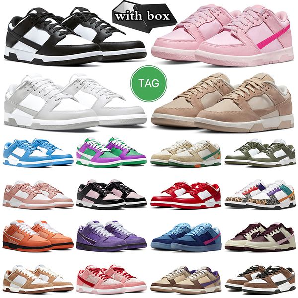 with box panda low shoes mens trainers women sneakers sandrift triple pink orange lobster medium curry active fuchsia rose whisper trail gai, Black
with box panda low shoes mens trainers women sneakers sandrift triple pink orange lobster medium curry active fuchsia rose whisper trail gai, Black