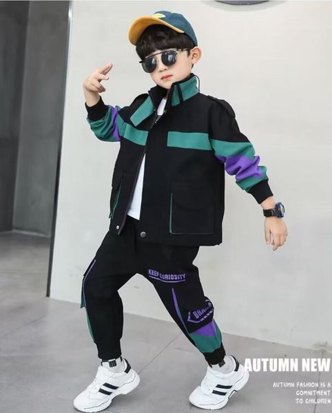 new arrivals summer boys clothing sets jacket+pants two pieces fashion printed for big kids boys girls suit 5-14 years old loose pluz size c, White
new arrivals summer boys clothing sets jacket+pants two pieces fashion printed for big kids boys girls suit 5-14 years old loose pluz size c, White