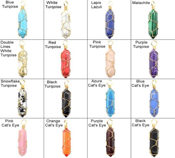 gold brass wrapped amethyst turquoise tiger eye hexagonal prism natural crystal bullet stone pendant for jewelry making9951682, Silver
gold brass wrapped amethyst turquoise tiger eye hexagonal prism natural crystal bullet stone pendant for jewelry making9951682, Silver