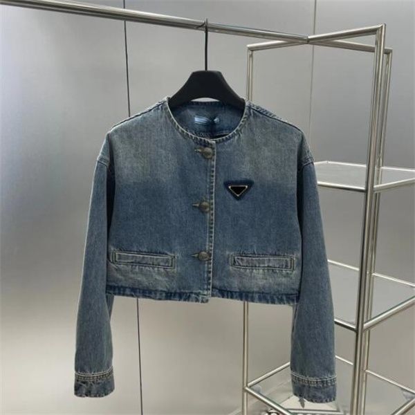 designer jackets triangle letter denim jackets fashion women's crew neck button pocket denim short coat fashion outerwear, Black;brown
designer jackets triangle letter denim jackets fashion women's crew neck button pocket denim short coat fashion outerwear, Black;brown