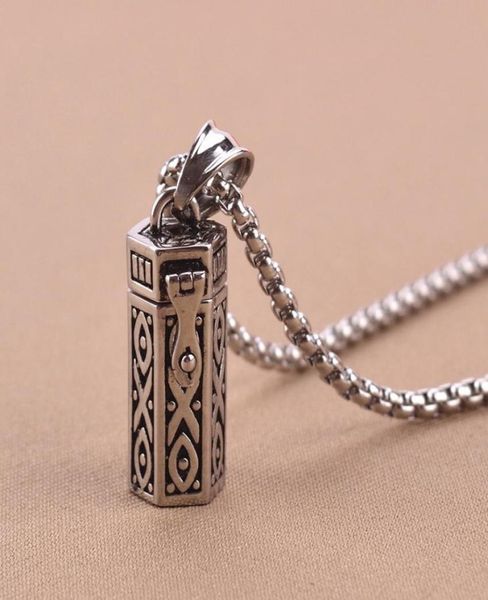 titanium vintage ash box pendant jewelry pet urn cremation memorial keepsake openable put in ashes holder capsule chain necklace8493508, Silver
titanium vintage ash box pendant jewelry pet urn cremation memorial keepsake openable put in ashes holder capsule chain necklace8493508, Silver