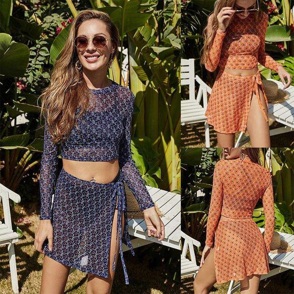 summer long sleeve breathable pant beach cover up suit see through bikini strap blouse spring vacation women, White
summer long sleeve breathable pant beach cover up suit see through bikini strap blouse spring vacation women, White