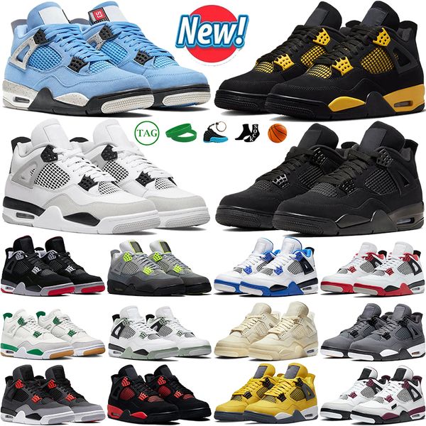 jumpman 4 basketball shoes for men women 4s sports sneakers pine green seafoam military black cat university blue bred red thunder infrared
jumpman 4 basketball shoes for men women 4s sports sneakers pine green seafoam military black cat university blue bred red thunder infrared