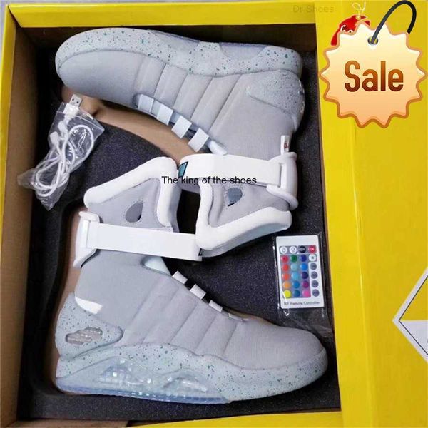 og 2023 air mag sneakers marty mcfly's air mags led shoes man back to the future glow in the dark gray boots mcflys sneaker with box to, Black
og 2023 air mag sneakers marty mcfly's air mags led shoes man back to the future glow in the dark gray boots mcflys sneaker with box to, Black