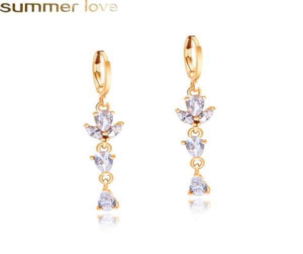 new trendy colorful zircon water drop earrings gold color long dangle shape zircon earrings for women girls bridal wedding party j7700605, Silver
new trendy colorful zircon water drop earrings gold color long dangle shape zircon earrings for women girls bridal wedding party j7700605, Silver