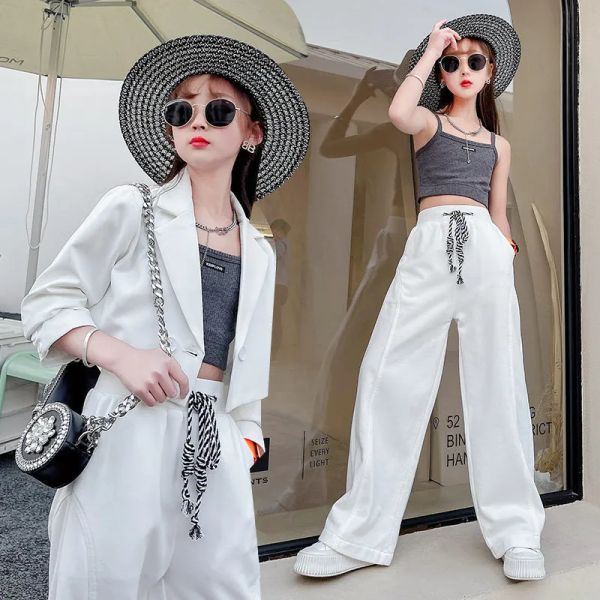 suits teenage girls clothing set short kinitted crop lazer jacket and pants 3pcs white suit female formal social four seasons 230608 yiy, Black
suits teenage girls clothing set short kinitted crop lazer jacket and pants 3pcs white suit female formal social four seasons 230608 yiy, Black