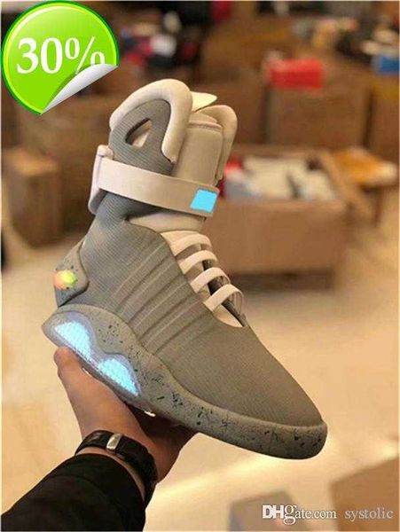 2023 automatic laces air mag sneakers marty mcfly's air mags led shoes back to the future glow in the dark gray boots mcflys with box q, Black
2023 automatic laces air mag sneakers marty mcfly's air mags led shoes back to the future glow in the dark gray boots mcflys with box q, Black