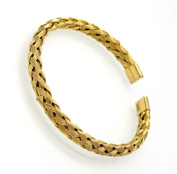 wholesale luxury stainless steel twisted chain cable bracelet men gold plated open cuff bracelets bangles plait jewelry8725272, Golden;silver
wholesale luxury stainless steel twisted chain cable bracelet men gold plated open cuff bracelets bangles plait jewelry8725272, Golden;silver