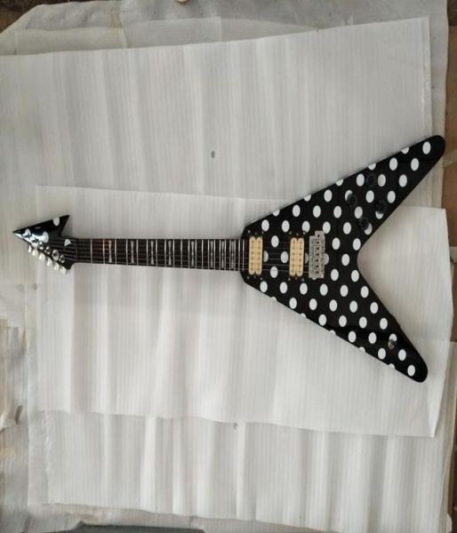 promotion randy rhoads polka dot flying v white dot black electric guita tremolo bridge blackback headstock4539751
promotion randy rhoads polka dot flying v white dot black electric guita tremolo bridge blackback headstock4539751