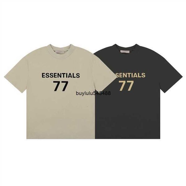 2023 summer men and women fashion t-shirt hight street brand es double thread season 8 casual flocking print number 77 short sleeve, White
2023 summer men and women fashion t-shirt hight street brand es double thread season 8 casual flocking print number 77 short sleeve, White