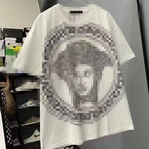 summer new big head round neck short sleeve european and american high street simple fashion couple half-sleeve t-shirt, White;black
summer new big head round neck short sleeve european and american high street simple fashion couple half-sleeve t-shirt, White;black