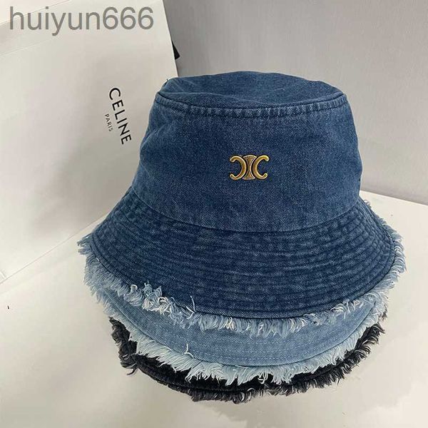 luxury mens designer hats worn-out cat whisker cowboy bucket hat four season wash denim cotton versatile neutral hat, Blue;gray
luxury mens designer hats worn-out cat whisker cowboy bucket hat four season wash denim cotton versatile neutral hat, Blue;gray