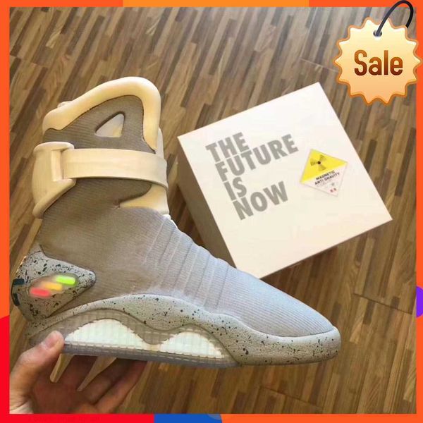 2023 new limited sale automatic laces shoes air mag sneakers marty mcfly's air mags led back to the future glow in the dark gray mcflys, Black
2023 new limited sale automatic laces shoes air mag sneakers marty mcfly's air mags led back to the future glow in the dark gray mcflys, Black
