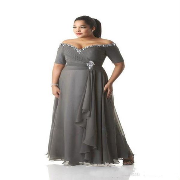 grey mother of the bride dresses plus size off the shoulder chiffon prom party gowns long mother groom dresses wear2282, Black;red
grey mother of the bride dresses plus size off the shoulder chiffon prom party gowns long mother groom dresses wear2282, Black;red