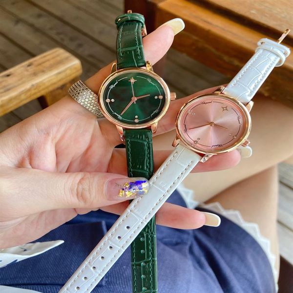 brand watches women crystal diamond style leather strap quartz wrist watch cha66229p, Slivery;brown
brand watches women crystal diamond style leather strap quartz wrist watch cha66229p, Slivery;brown