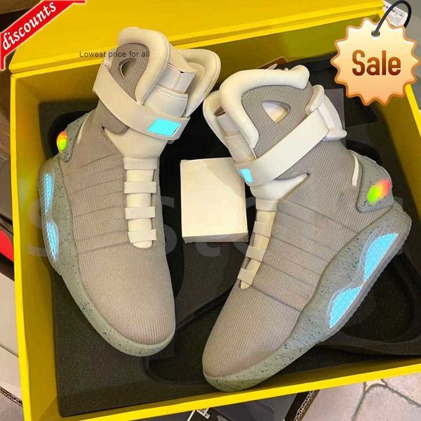 2023 boots automatic laces air mag sneakers marty mcfly's air mags led outdoor shoes man back to the future glow in the dark gray boots, Black
2023 boots automatic laces air mag sneakers marty mcfly's air mags led outdoor shoes man back to the future glow in the dark gray boots, Black