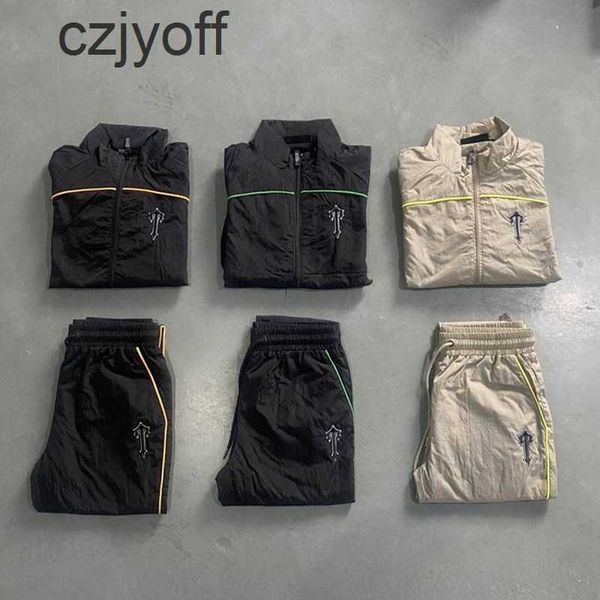 men's tracksuits mens tracksuits jacket original trapstar sports jacket set t label bow line tri-color jacket ukdirp woven embroidery s, Gray
men's tracksuits mens tracksuits jacket original trapstar sports jacket set t label bow line tri-color jacket ukdirp woven embroidery s, Gray