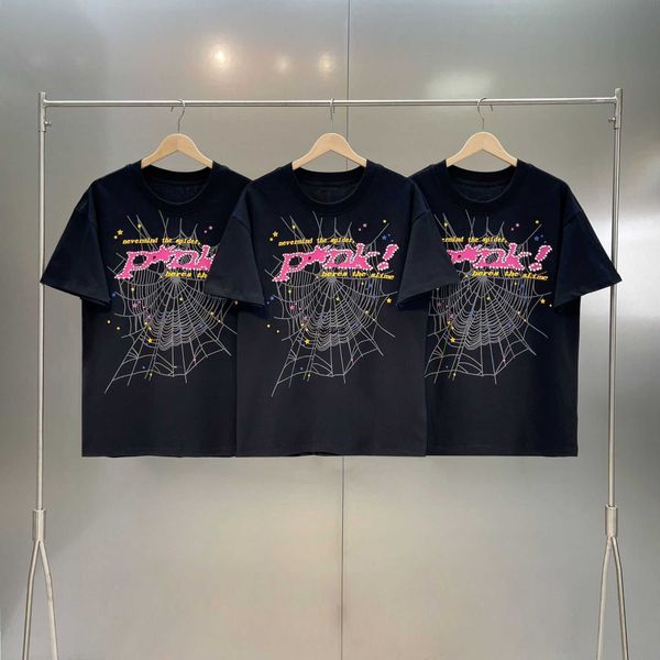 0g00 men and women fashion short sleeve t-shirts young thug star same sp5der 555555pinkhoodie couples in, White
0g00 men and women fashion short sleeve t-shirts young thug star same sp5der 555555pinkhoodie couples in, White